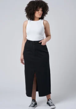 Hype Denim Maxi Skirt