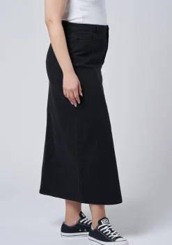 Hype Denim Maxi Skirt