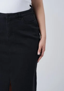 Hype Denim Maxi Skirt