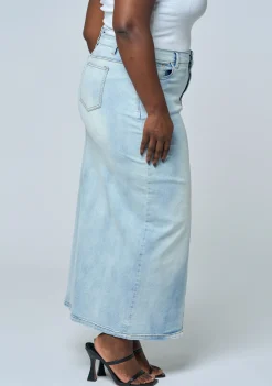 Hype Denim Maxi Skirt