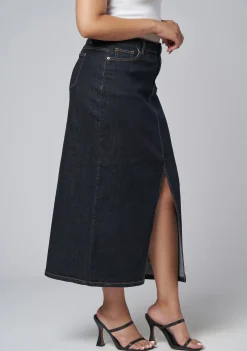 Hype Denim Maxi Skirt