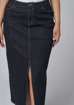 Hype Denim Maxi Skirt