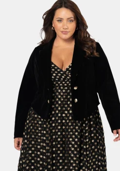 I Don’t Care Crop Jacket