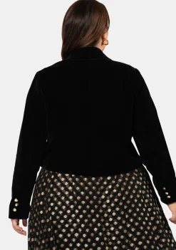 I Don’t Care Crop Jacket