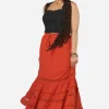 Inhale Maxi Skirt