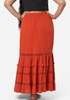 Inhale Maxi Skirt