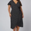 Irene Wrap Midi Dress