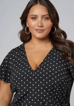 Irene Wrap Midi Dress