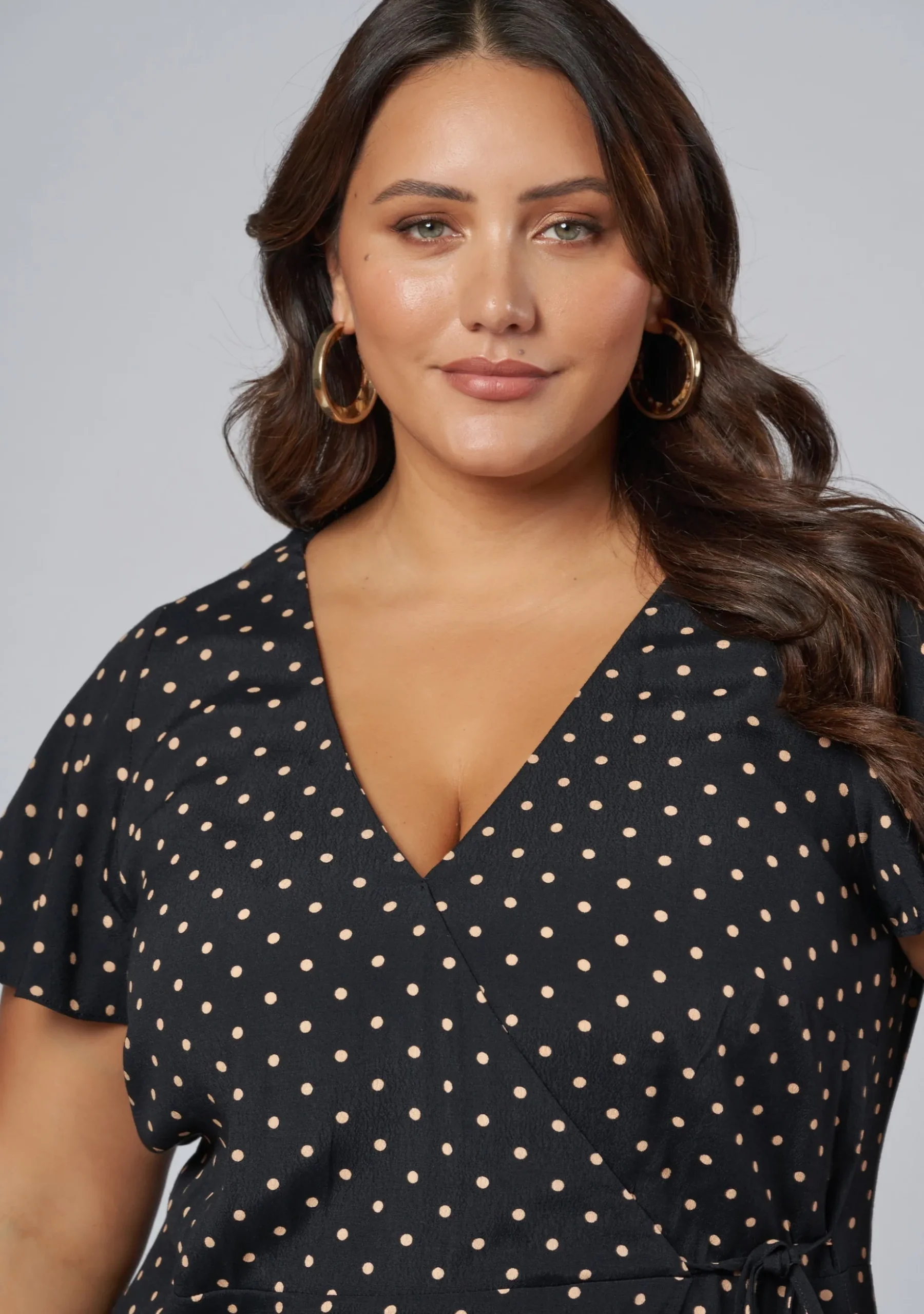Irene Wrap Midi Dress