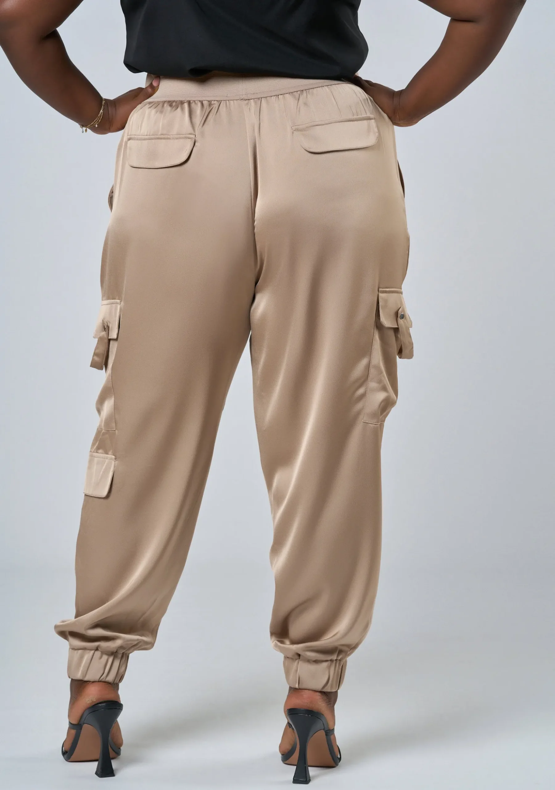 Jaded Satin Cargo Pant