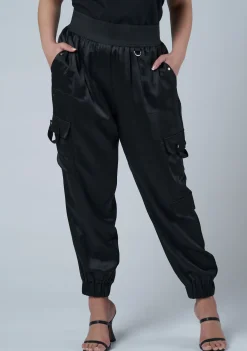 Jaded Satin Cargo Pants