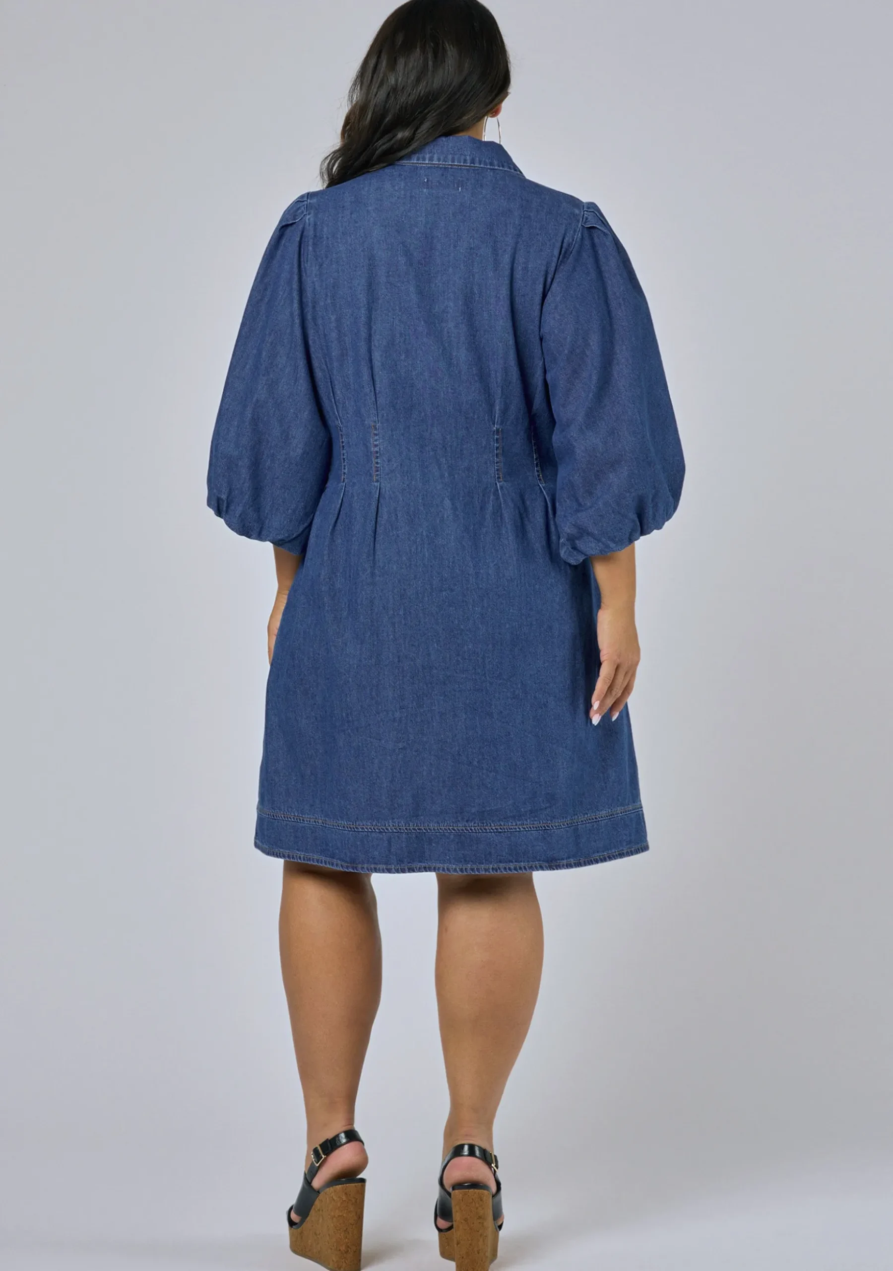 Julies Denim Shirt Dress