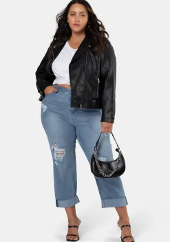Jump Around Distressed Jean