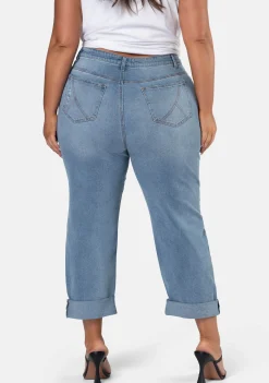 Jump Around Distressed Jean