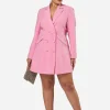 Kiss The Girl Tuxedo Dress
