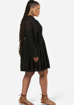 Kiss The Sky Mini Dress