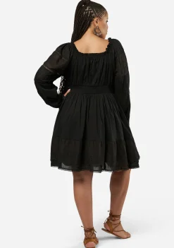 Kiss The Sky Mini Dress