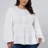 Lalita Tiered Cotton Top
