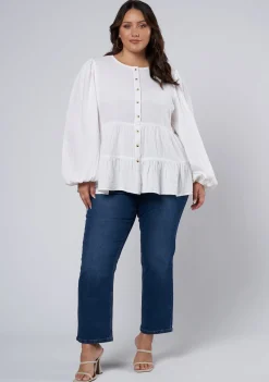 Lalita Tiered Cotton Top