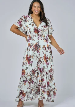 Lavinia Frill Maxi Dress