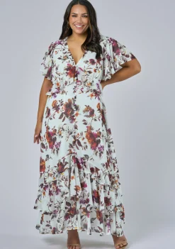 Lavinia Frill Maxi Dress