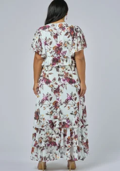 Lavinia Frill Maxi Dress