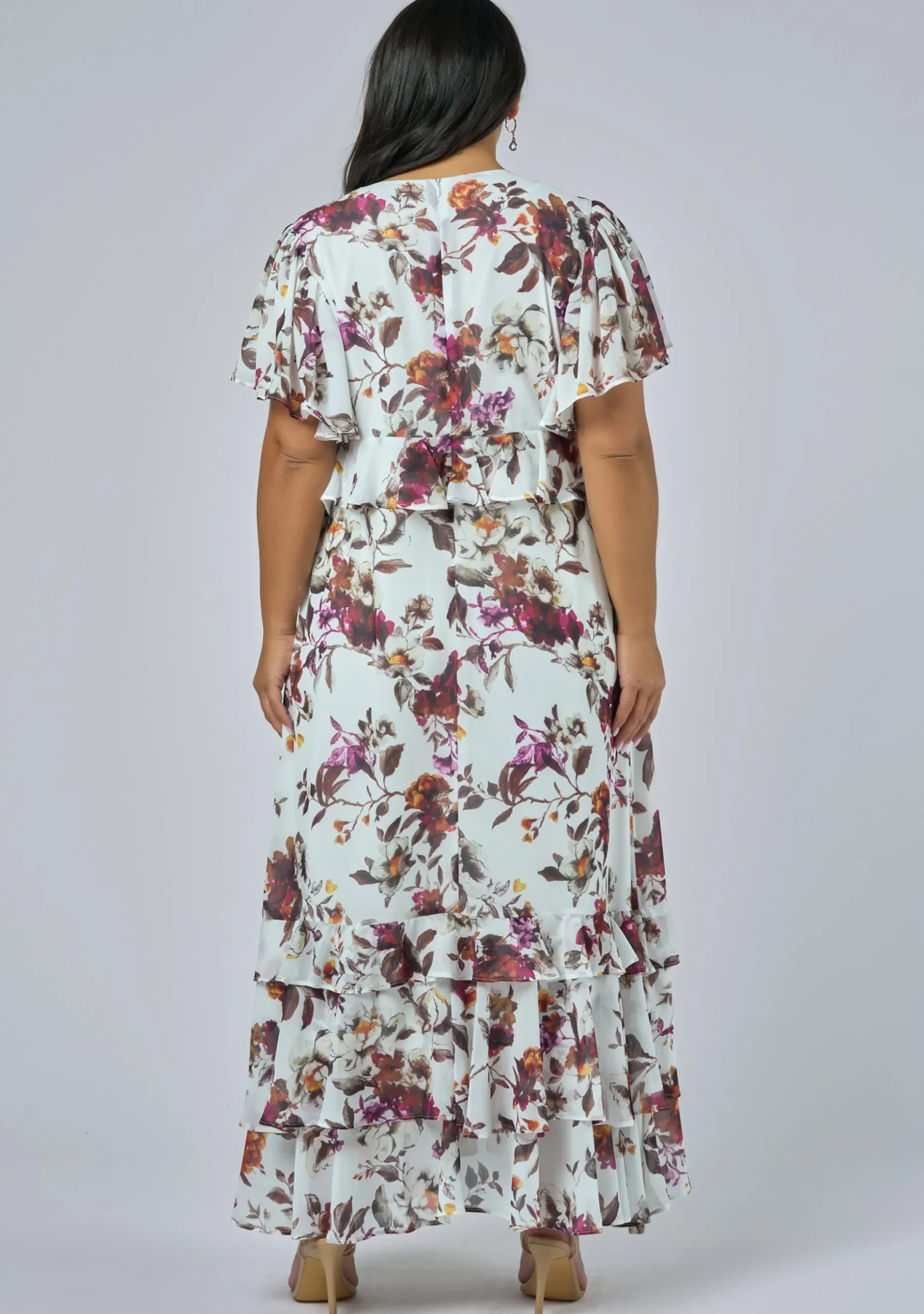 Lavinia Frill Maxi Dress