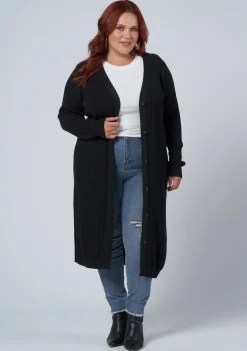 Lexi Longline Rib Cardigan