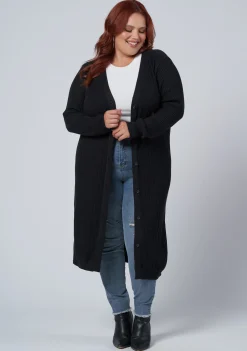 Lexi Longline Rib Cardigan