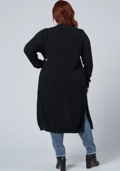 Lexi Longline Rib Cardigan