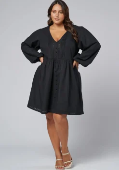 Lia Linen Mini Dress