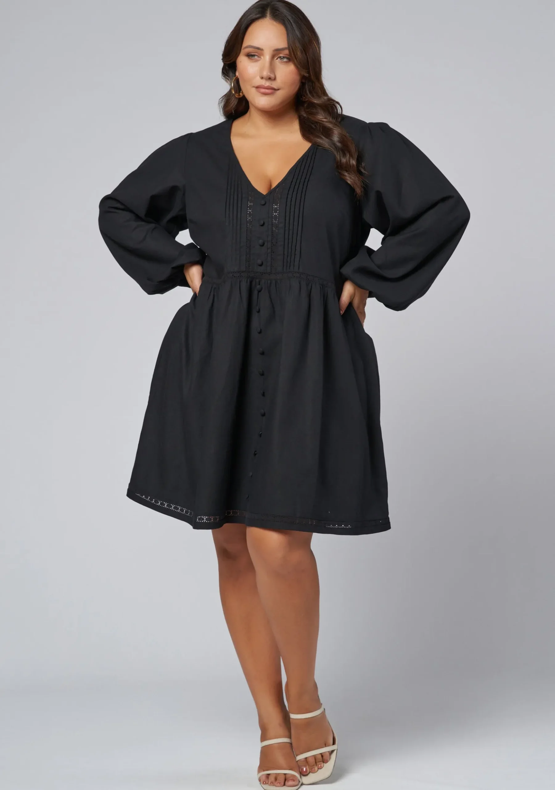 Lia Linen Mini Dress