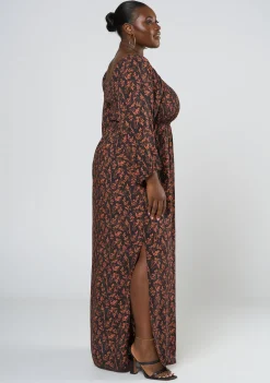 Lilah LS Maxi Dress