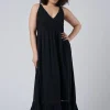 Lorel Lace Detail Maxi Dress