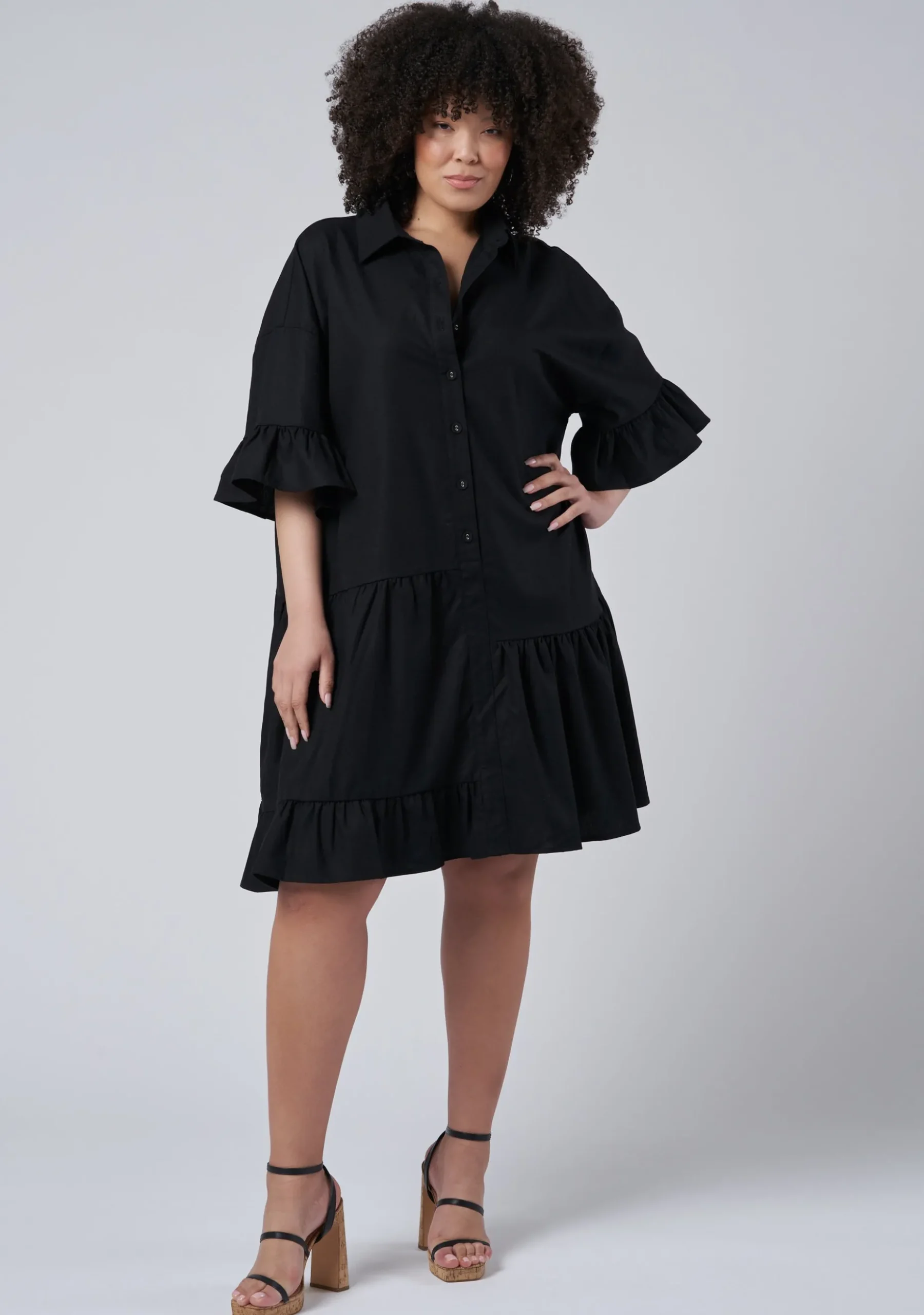 Lorena Linen Mini Dress