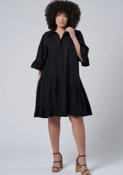 Lorena Linen Mini Dress
