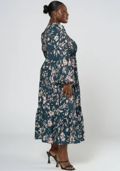 Loris Asymmetric Midi Dress