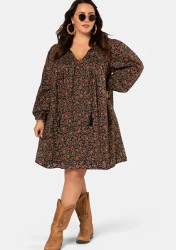 Lose Myself Mini Smock Dress