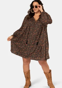 Lose Myself Mini Smock Dress