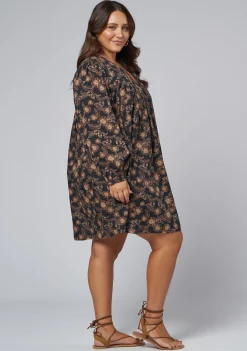 Lose Myself Mini Smock Dress