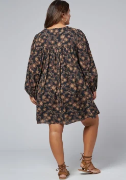 Lose Myself Mini Smock Dress