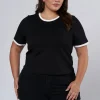 Luxe Contrast Tee