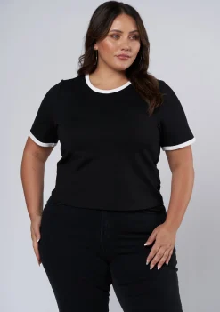 Luxe Contrast Tee