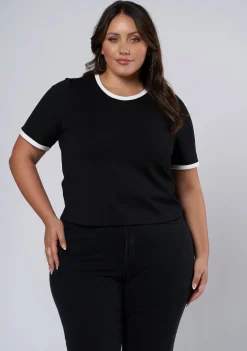 Luxe Contrast Tee