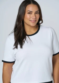 Luxe Contrast Tee