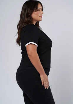 Luxe Contrast Tee