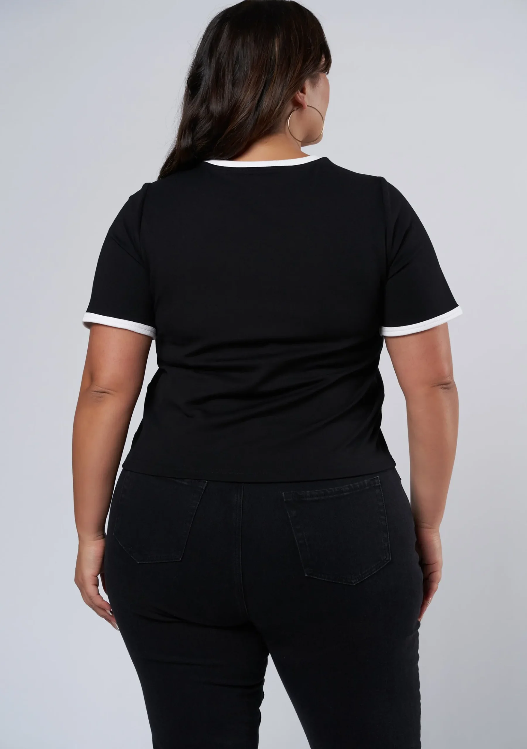 Luxe Contrast Tee
