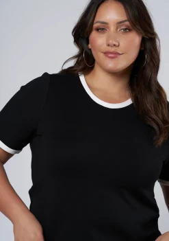 Luxe Contrast Tee