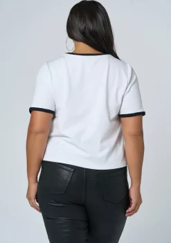 Luxe Contrast Tee