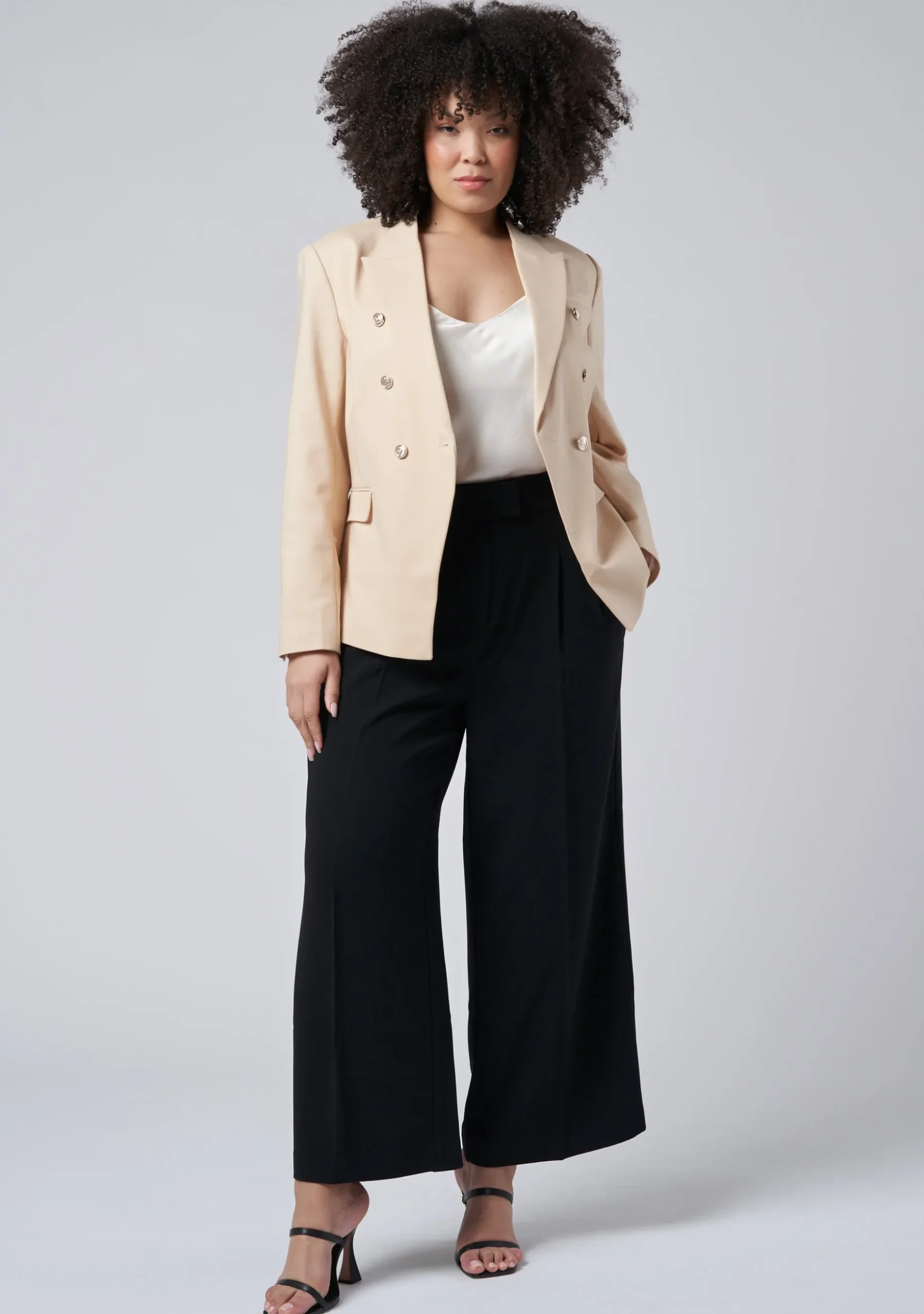 Madeleine Button Blazer